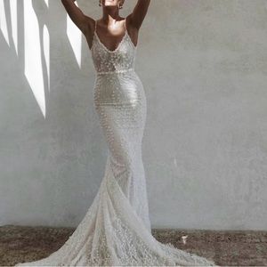 New custom wedding dress